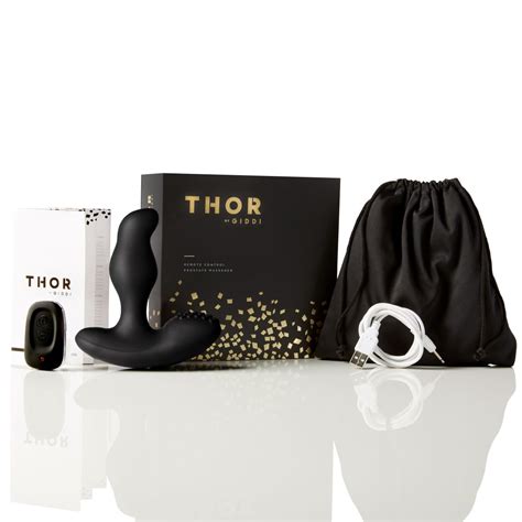 thor prostate toy|Thor Rotating Prostate Massager Master Bundle